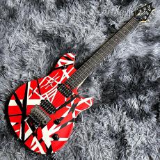 EVH Wolfgang Special Striped Series, Ebony Fingerboard, Red, Black, and White 【特価】_2