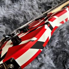 EVH Wolfgang Special Striped Series, Ebony Fingerboard, Red, Black, and White 【特価】_10