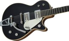 Gretsch G6128T-59 Vintage Select '59 Duo Jet with Bigsby, TV Jones, Black