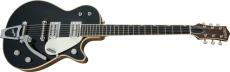 Gretsch G6128T-59 Vintage Select '59 Duo Jet with Bigsby, TV Jones, Black_5