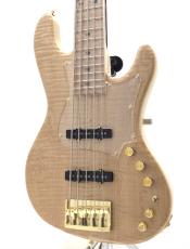 FREEDOM CUSTOM GUITAR RESEARCH Rhino-5 Premium Grade Flamed Maple Top w/Gold Hardware / Natural