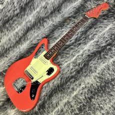 Fender FSR Made in Japan Traditional II 60s Jaguar Fiesta Red Matching Head_2