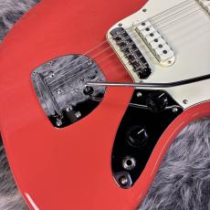 Fender FSR Made in Japan Traditional II 60s Jaguar Fiesta Red Matching Head_4