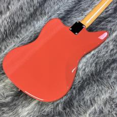 Fender FSR Made in Japan Traditional II 60s Jaguar Fiesta Red Matching Head_7