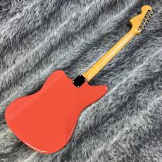 Fender FSR Made in Japan Traditional II 60s Jaguar Fiesta Red Matching Head_8