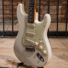 Fender Custom Shop MBS LTD 1960 Stratocaster Relic Brazilian Rosewood FB Olympic White Built by John English / 2006_5