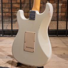 Fender Custom Shop MBS LTD 1960 Stratocaster Relic Brazilian Rosewood FB Olympic White Built by John English / 2006_6