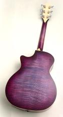 Taylor 【秋のBIGセール!】NAMM Show 2024 Custom C14ce【極杢フレイムメイプル×ライラックワイン】【背中で語るカスタムモデル】_4