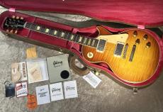 Gibson Custom Shop Limited Edition Murphy Lab 1959 Les Paul Standard Faded Peach Burst "Heavy Aged" #961816【3.80kg】_4