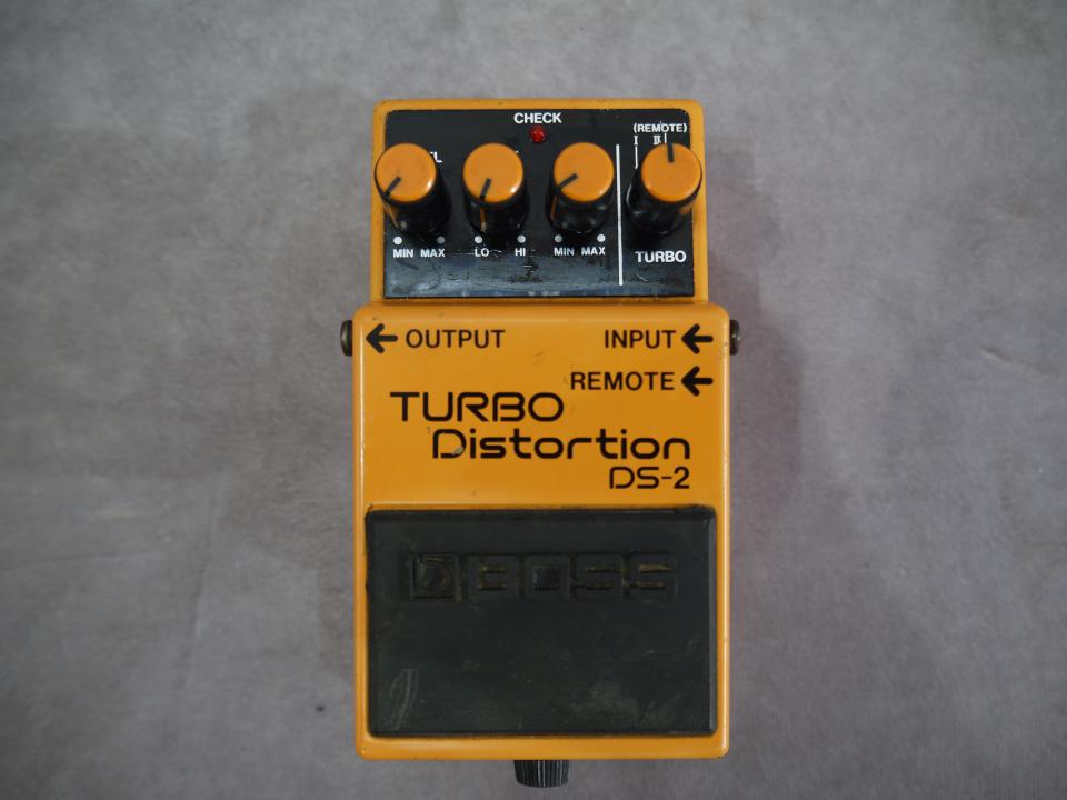 BOSS DS-2 日本製　ビンテージ BOSS DS-2 TURBO Distortion 1987 W/Box Vintage Guitar Pedal