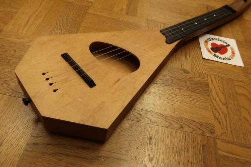 Polk 1960's Vintage Polk-a-Lay-Lee Baritone Scale Surf Ukulele #0050