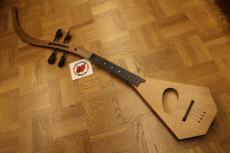Polk 1960's Vintage Polk-a-Lay-Lee Baritone Scale Surf Ukulele #0050_9
