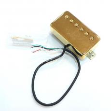 Guitar man ハムバッキング用PU ゴールドカバー(ビス・バネ付)[6019]_3