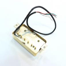 Guitar man ハムバッキング用PU ゴールドカバー(ビス・バネ付)[6019]_4