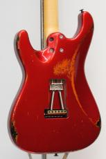 Shue Guitars New Classic S TM80 Rosewood Fingerboard Candy Apple Red over Sunburst【3.04kg】_3