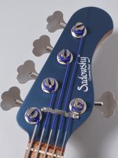 Sadowsky Custom Shop CS21 VJ5 ALD-Dark Lake Placid Blue-【3.90kg】_7