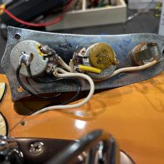 Fender Mustang Competition Orange" 1969"_7