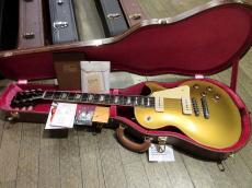 Gibson Custom Shop 1956 Les Paul Gold Top Reissue VOS Faded Cherry Back_9