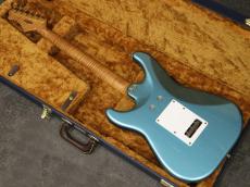 infinite Fullsize ST 1P Swamp Ash Roasted Flame Maple Ice Metallic Blue_9