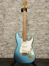 infinite Fullsize ST 1P Swamp Ash Roasted Flame Maple Ice Metallic Blue_12