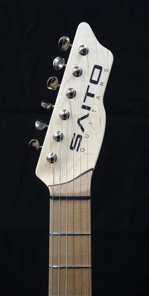 SAITO GUITARS S-622TLC Maple Ash SS Trans White 2023年 新品