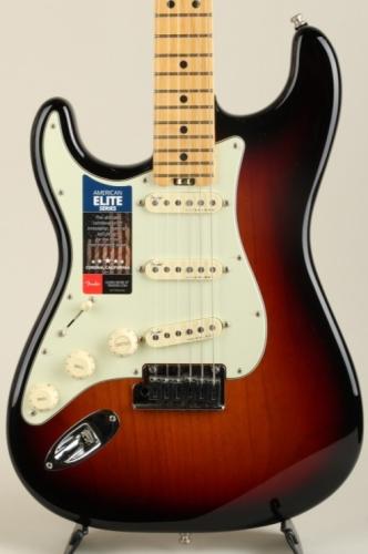 Fender American Elite Stratocaster 3-Color Sunburst Left-Hand 2015