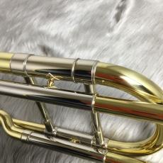 Bach 42BO GL イエローブラスベル ラッカー仕上げ オープンラップ テナーバストロンボーン 太管_7