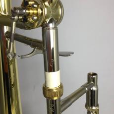 Bach 42BO GL イエローブラスベル ラッカー仕上げ オープンラップ テナーバストロンボーン 太管_8