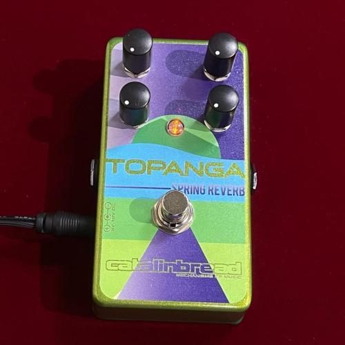 catalinbread Topanga GREEN 【山野楽器・関西限定カラー】【Fender 6G15リバーブユニットを再現】【未展示保管】