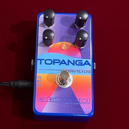 catalinbread Topanga BLUE 【山野楽器・関西限定カラー】【Fender 6G15リバーブユニットを再現】【未展示保管】