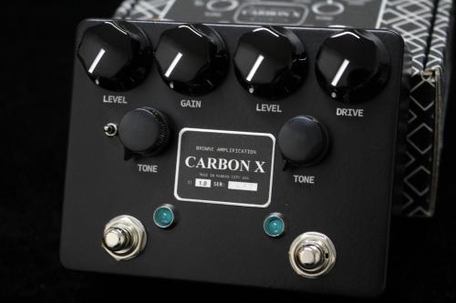 BROWNE AMPLIFICATION Carbon X Black /Dual Overdrive【2in1ペダル】【送料無料】