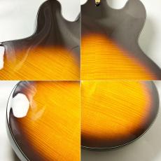 Seventy Seven Guitars 【新品特価】EXRUBATO-ONE/S -Sunburst- #SS25065 【激杢サイド・バック】【2.60kg】_8