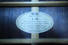 YAMAHA L-10 / Second owner・Original Gold TM-50G・Solid Ezo Spruce Top・Solid Jacaranda Side and Back・Ebony Fingerboard & Bridge・Small Pick-guard【With Yamaha Hard Case】1978年製_16