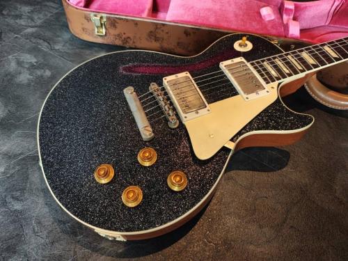 Gibson Gibson Custom Shop Murphy Lab '57 Les Paul Sparkle Black Ultra Light Aged/新品/全国一律送料無料