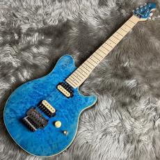 Sterling by MUSIC MAN SBMM AX40-TBL-M(Transparent Blue)【日本限定モデル】【現物画像】【最大36回分割無金利実施中】_2
