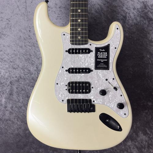 Fender Limited Edition Player Fusion Stratocaster HSS   -Olympic Pearl  3.57㎏ #MX26061573