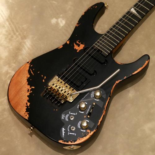Jackson Pro Series Signature Phil Collen PC1-E, Worn Black