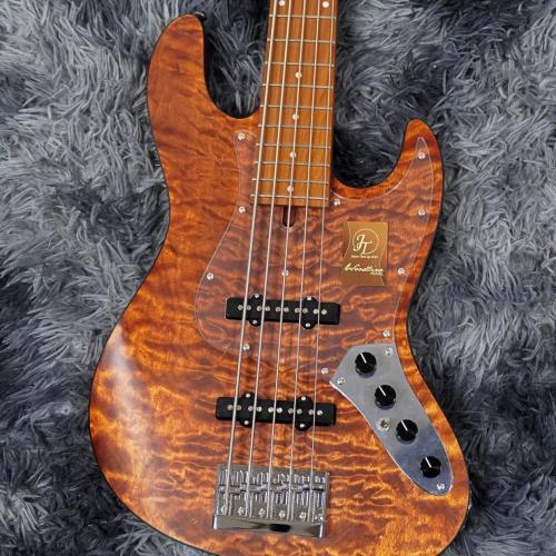Bacchus WL5-QM-AC RSM/M BRS -Japan Tune up Series- 【特価】【5弦ベース】