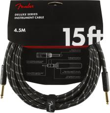 Fender Deluxe Tweed Cable 15ft Black シールド 4.5m ストレート-ストレート ツイード