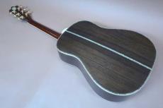 Terry's Casual TC-J7 Cherry / Head and Top and Side and Back Abalone Trim and Double Abalone Rosette・”桜吹雪” Inlay・Solid Spruce Top・Solid Indian Rosewood Side and Back・Mahogany and Ebony 5P Neck【With T’sT Original Har_5
