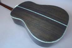 Terry's Casual TC-J7 Cherry / Head and Top and Side and Back Abalone Trim and Double Abalone Rosette・”桜吹雪” Inlay・Solid Spruce Top・Solid Indian Rosewood Side and Back・Mahogany and Ebony 5P Neck【With T’sT Original Har_6