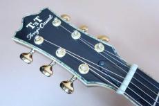 Terry's Casual TC-J7 Cherry / Head and Top and Side and Back Abalone Trim and Double Abalone Rosette・”桜吹雪” Inlay・Solid Spruce Top・Solid Indian Rosewood Side and Back・Mahogany and Ebony 5P Neck【With T’sT Original Har_7