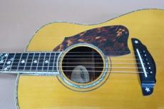 Terry's Casual TC-J7 Cherry / Head and Top and Side and Back Abalone Trim and Double Abalone Rosette・”桜吹雪” Inlay・Solid Spruce Top・Solid Indian Rosewood Side and Back・Mahogany and Ebony 5P Neck【With T’sT Original Har_11