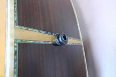 Terry's Casual TC-J7 Cherry / Head and Top and Side and Back Abalone Trim and Double Abalone Rosette・”桜吹雪” Inlay・Solid Spruce Top・Solid Indian Rosewood Side and Back・Mahogany and Ebony 5P Neck【With T’sT Original Har_14