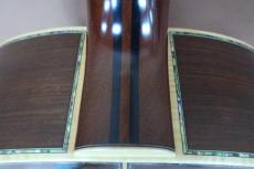 Terry's Casual TC-J7 Cherry / Head and Top and Side and Back Abalone Trim and Double Abalone Rosette・”桜吹雪” Inlay・Solid Spruce Top・Solid Indian Rosewood Side and Back・Mahogany and Ebony 5P Neck【With T’sT Original Har_15