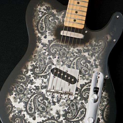 Fender Made in Japan Limited Telecaster -Black Paisley-【限定復活】【3.56kg】【JD25024519】