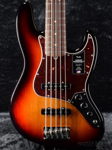 Fender American Professional II Jazz Bass V -3-Color Sunburst / Rosewood-【オンラインストア限定】