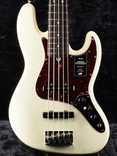 Fender American Professional II Jazz Bass V -Olympic White / Rosewood-【オンラインストア限定】