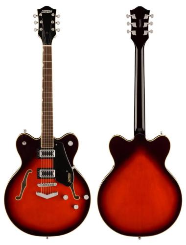 Gretsch G5622 Electromatic Center Block Double-Cut with V-Stoptail -Claret Burst-【オンラインストア限定】