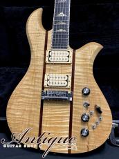 B.C.Rich USA Eagle Supreme 1997 Natural /Hi-Grade Figured Maple Built&Signed by Bernie Rico"Full-Original & Mint"_2